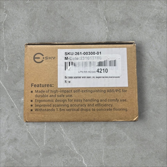 Esky Laser Barcode Scanner With Adjustable Stand Model FG9800 - Picture 6 of 6